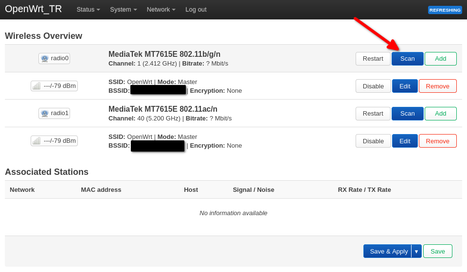 openwrt wireless page