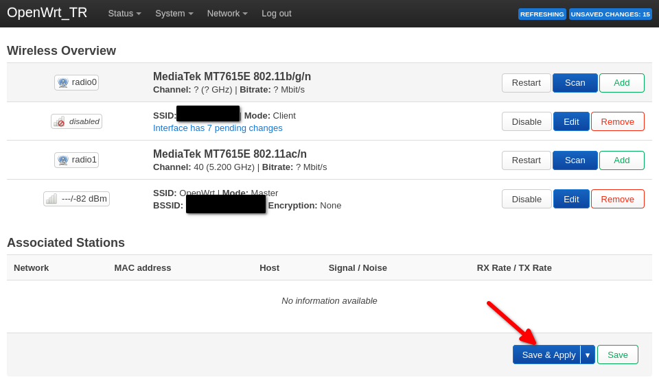 openwrt wireless page