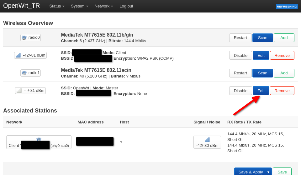 openwrt wireless page