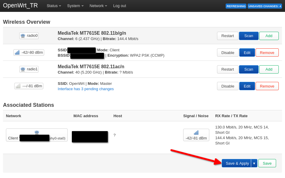 openwrt wireless page